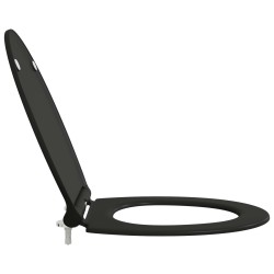 Siège de toilette Noir 47 x 37,5 x 3,8 cm Duroplast 523675523675