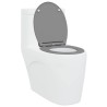 Siège de toilette Gris 47 x 37,5 x 3,8 cm Duroplast 523676523676