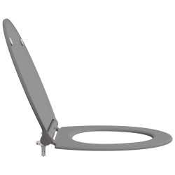 Siège de toilette Gris 47 x 37,5 x 3,8 cm Duroplast 523676523676