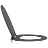 Siège de toilette Anthracite 47 x 37,5 x 3,8 cm Duroplast 523677523677