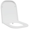 Siège de toilette Blanc 47,5 x 35 x 3,6 cm Duroplast 523678523678