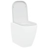 Siège de toilette Blanc 47,5 x 35 x 3,6 cm Duroplast 523678523678
