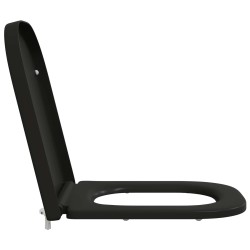 Siège de toilette Noir 47,5 x 35 x 3,6 cm Duroplast 523679523679