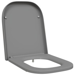 Siège de toilette Gris 47,5 x 35 x 3,6 cm Duroplast 523680523680