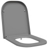 Siège de toilette Gris 47,5 x 35 x 3,6 cm Duroplast 523680523680
