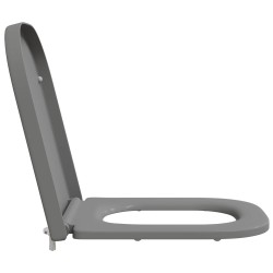 Siège de toilette Gris 47,5 x 35 x 3,6 cm Duroplast 523680523680