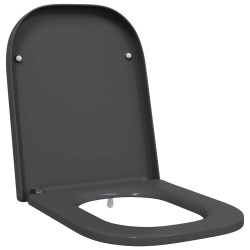 Siège de toilette Anthracite 47,5 x 35 x 3,6 cm Duroplast 523681523681
