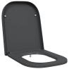 Siège de toilette Anthracite 47,5 x 35 x 3,6 cm Duroplast 523681523681
