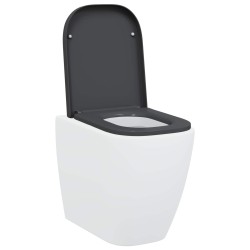 Siège de toilette Anthracite 47,5 x 35 x 3,6 cm Duroplast 523681523681