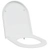 Siège de toilette Blanc 49 x 36 x 4 cm Duroplast 523682523682