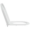 Siège de toilette Blanc 49 x 36 x 4 cm Duroplast 523682523682