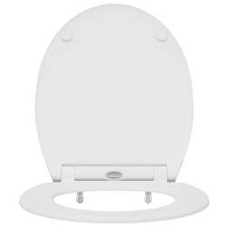 Siège de toilette Blanc 47 x 37,5 x 3,8 cm Duroplast 523683523683