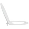 Siège de toilette Blanc 47 x 37,5 x 3,8 cm Duroplast 523683523683