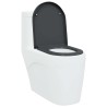Siège de toilette Anthracite 49 x 36 x 4 cm Duroplast 523684523684