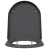 Siège de toilette Anthracite 49 x 36 x 4 cm Duroplast 523684523684