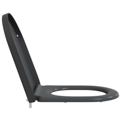 Siège de toilette Anthracite 49 x 36 x 4 cm Duroplast 523684523684