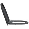 Siège de toilette Anthracite 49 x 36 x 4 cm Duroplast 523684523684