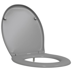 Siège de toilette Gris 47 x 37 x 4 cm Duroplast 523685523685