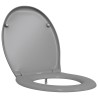 Siège de toilette Gris 47 x 37 x 4 cm Duroplast 523685523685