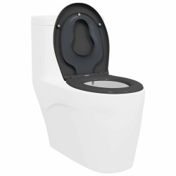 Siège de toilette Anthracite 47 x 37 x 4 cm Duroplast 523687523687