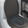 Siège de toilette Anthracite 47 x 37 x 4 cm Duroplast 523687523687