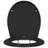 Siège de toilette Noir 47 x 37 x 4 cm Duroplast 523689523689
