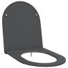 Siège de toilette Anthracite 47 x 36 x 3,4 cm Duroplast 523690523690