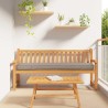 Coussin de palette Taupe 180 x 40 x 8 cm Tissu Oxford 523696523696