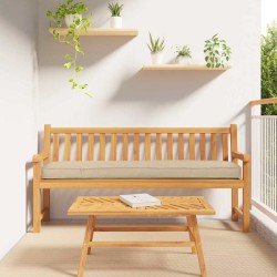 Coussin de palette Beige 180 x 40 x 8 cm Tissu Oxford 523697523697