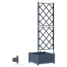 Cache-pot de jardin Gris 40 x 40 x 126 cm Plastique 523709523709