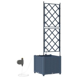 Cache-pot de jardin Gris 40 x 40 x 142 cm Plastique 523719523719