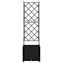 Cache-pot de jardin Noir 40 x 40 x 143 cm Plastique 523727523727