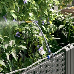 Cache-pot de jardin Noir 40 x 40 x 142 cm Plastique 523731523731