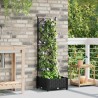 Cache-pot de jardin Noir 40 x 40 x 125,5 cm Plastique 523741523741