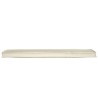 Coussin de palette Crème 180 x 40 x 8 cm Tissu Oxford 523745523745
