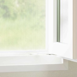 Moustiquaire Blanc 60 x 1000 cm Fibre de verre 523764523764