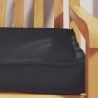 Set de coussins de palette 2 pcs Noir 200 x 40 x 8 cm 523774523774