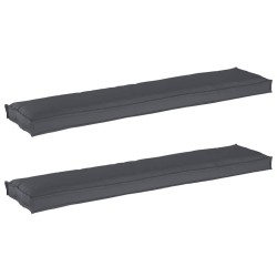 Set de coussins de palette 2 pcs Anthracite 180 x 40 x 8 cm 523785523785