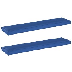 Set de coussins de palette 2 pcs Bleu royal 180 x 40 x 8 cm 523787523787