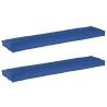 Set de coussins de palette 2 pcs Bleu royal 180 x 40 x 8 cm 523787523787
