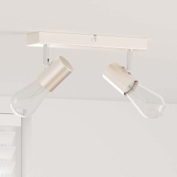Spot de plafond Nickel 26 x 6,5 x 11,5 cm Métal 523793523793