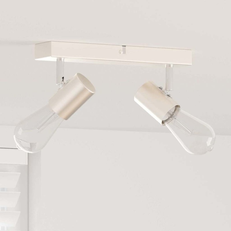 Spot de plafond Nickel 26 x 6,5 x 11,5 cm Métal 523793523793