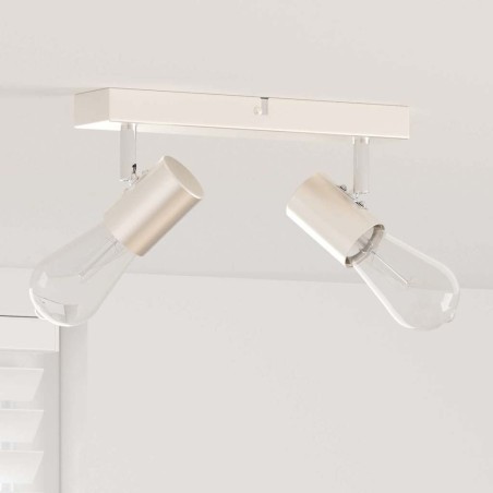 Spot de plafond Nickel 26 x 6,5 x 11,5 cm Métal 523793523793