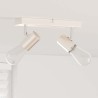 Spot de plafond Nickel 26 x 6,5 x 11,5 cm Métal 523793523793