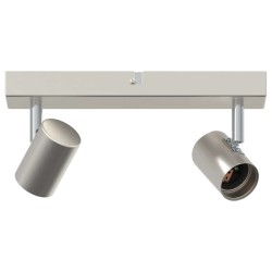 Spot de plafond Nickel 26 x 6,5 x 11,5 cm Métal 523793523793