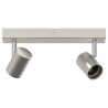 Spot de plafond Nickel 26 x 6,5 x 11,5 cm Métal 523793523793