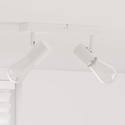 Spot de plafond Blanc 26 x 6,5 x 11,5 cm Métal 523796523796