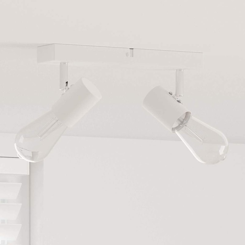 Spot de plafond Blanc 26 x 6,5 x 11,5 cm Métal 523796523796