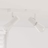 Spot de plafond Blanc 26 x 6,5 x 11,5 cm Métal 523796523796