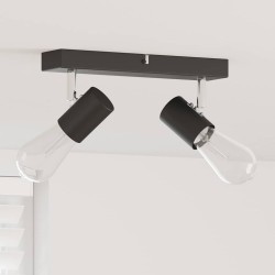 Spot de plafond Noir 26 x 6,5 x 11,5 cm Métal 523798523798